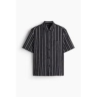 H&M | เสื้อเชิ้ตแขนสั้น Regular Fit สำหรับฤดูใบไม้ผลิ