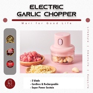 MARIHOME Wireless Electric Blender Mini Garlic Chopper Mincer Meat Grinder Pengisar Bawang Serbaa 蒜米搅拌器