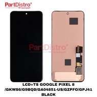 LCD TOUCHSCREEN GOOGLE PIXEL 8 /GKWS6/G9BQD/GA04851-US/GZPFO/GPJ41 BLACK