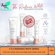 Paket YOU Skincare 5 IN 1 The Radiance White Brightening Series murah