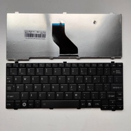 US Layout Laptop keyboard for Toshiba Mini NB200 NB205 NB250 NB255 no point no backlit Black