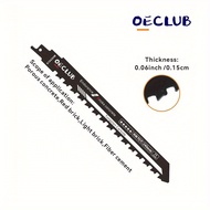 [Ready Stock] OECLUB Tungsten Carbide Reciprocating Saw Blade for Brick Concrete AAC Block Cutting M