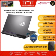 Asus ROG Strix G15 G513I-HHN044T Gaming Laptop| R7-4800H | 8GB RAM 512GB SSD | 15.6" FHD 144Hz | GTX