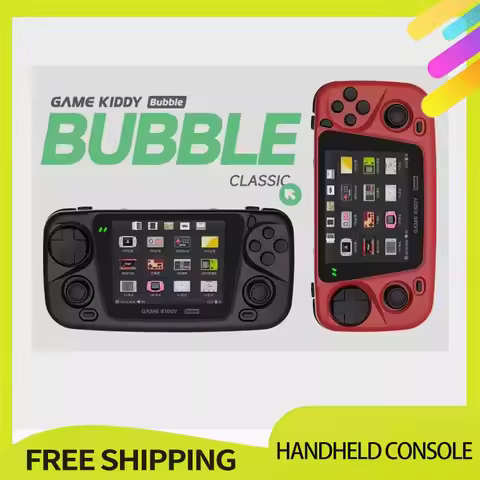 Gkd Kiddy Bubble 3.5 Inch 4000ma Rk3566 Processor Hdmi Video Output Portable Retro Nostalgic Handhel