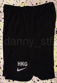 罕有之選👍🏻Nike 港隊 HKG 運動員 中國香港 Hong Kong China 香港隊 黑色 運動短褲 (XL)