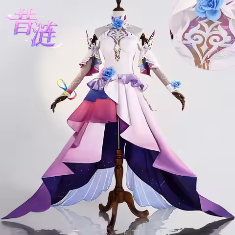 Honkai Star Rail Cyrene Cosplay Game Costume Wig Anime Big Cyrene Women Dress Christmas Halloween Pa