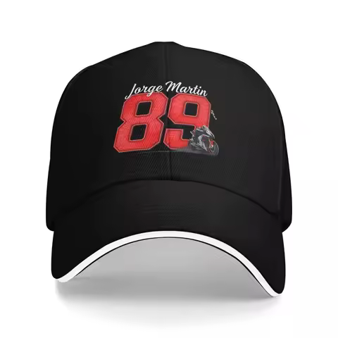 Jorge Martin Number 89 Baseball Cap Beach Bag Custom Cap Icon Men Luxury Brand Women's