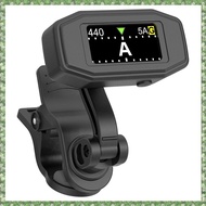 (HPKF) AROMA Rechargeable Clip-on Tuner Guitar Tuner for Guitar, Bass, Ukulele, Violin, Mandolin