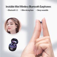 🔥Original Product+FREE Shipping🔥 SK18 Mini In Ear Bluetooth Wireless Headphones Heavy Bass Headset Earbuds with Mic for Phone Noise Reduction Sleep Earphone