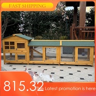 PETORIA Outdoor Rabbit Cage Large Rabbit House Cat House Rabbit Nest Rabbit Cage Large Cat Cage Vill