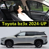 Magnetic Car Window Sunshade for Toyota bz3x 2024-UP Car Accessories Sun Shade Car Curtains