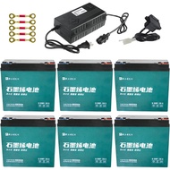 6pcs 6-DMF 6-DZM-20 6-DZF-20 12V 20AH Rechargeable Battery Sealed Lead-Acid Battery for 72V Motor El