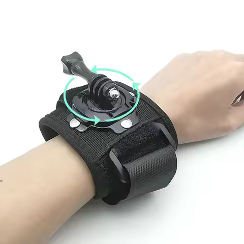 Wrist Strap 360 Degree Rotating for Gopro Hero 13 12 11 10 9 8 Black 7 6 5 4 3 Silver White Max Sess