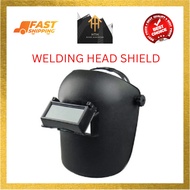 Welding Head Shield c/w black welding glass
