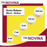 [100pcs] Bakpau Pao Paper Bakpao bapao pao Steamed Base Bakpau Paper 100 sheets