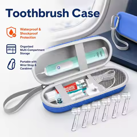 Storage Case for Oral-B Pro/iO,Philips Sonicare, Oral B Toothbrush Electric Toothbrush Case For Brus