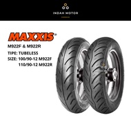 Maxxis M922F & M922R Outer Tires | Ring 12 | 100/90-12 | 110/90-12 | Tubeless Tubeless