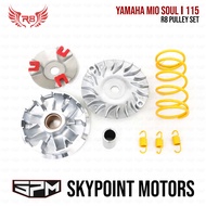 R8 RACING PULLEY SET FOR YAMAHA MIO SOUL i 115 (9855-796)