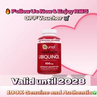 Qunol Mega CoQ10 100mg Ubiquinol 120 Softgels Active Form CoQ10 Heart Energy Wellness