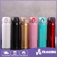 7 Colours 500ML Thermos Bottle Double-Layer Stainless Steel Botol Vacuum Flask Thermos Bottle
