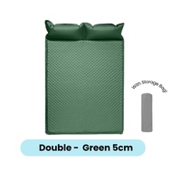 5CM THICK Single / Double Air Mattress Inflatable Tilam Angin -  Foldable Sleeping Camping Bed Alas 