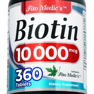 FITO MEDIC'S Lab | biotin |360 tab | biotin Supplement.
