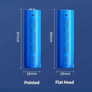 々 ICR 18650 Batteries 2000mAh 3.7V Battery Icr18650 Lithium Ion Rechargeable +USB Charger for