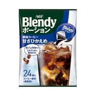 Ajinomoto AGF Blendy Coffee Portion Less Sugar 24P expiry 31 July 2026