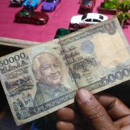 uang 50000 ribu pak Harto tahun 1995