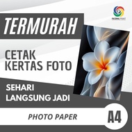A4 PRINT CUSTOM PHOTO PAPER PRINT/