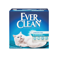 EVER CLEAN 藍鑽 雙重活性碳低過敏結塊超凝結貓砂 25lb  11.3kg  1盒