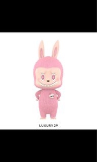 1000% pink labubu tec popmart