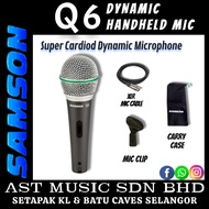 Samson Q6 Dynamic Handheld Single Microphone ( Q-6 / q6 )