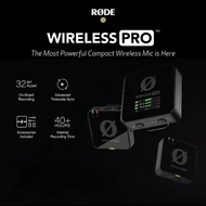 RODE Wireless PRO 2-Person Clip-On Wireless Microphone System Recorder with Lavaliers Mic (2.4 GHz)