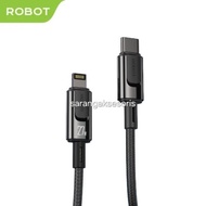 IPHONE Robot RZCL100 Charger Cable Type C To Lightning PD Fast Charging 27W 1M Data Cable
