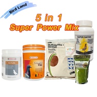 5in1 Super Power Mix-Pink Mineral Brewer Yeast Saiyan Moringga Pecutrin Powder for Pigeon Healthcare