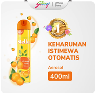 Stella Aerosol Pengharum Ruangan Regular 400ml - Rose/ Apple/ Floral Jasmine/ Lemon/ Orange/ Stella 