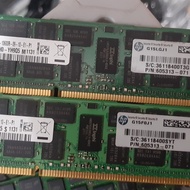 Memory RAM Server DDR3 8GB PC3L-10600R HP 2Rx4 Samsung PN 505313-071