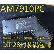 5 Piece AM7910 AM7910PC DIP-28 chip IC