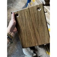 Cutting board with two hole 1x7x10 inches