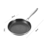 YEYA กระทะไม่ติดกระทะ304กระทะสแตนเลสสามชั้นหนา