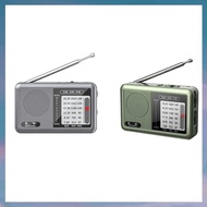 [hotkeystore.sg] TUOXIANG Small Shortwave Radio Portable Shortwave Radio Am Fm Weather Radio Great R