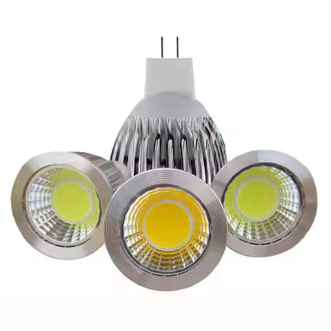 Nieuwe High Power Lampada Led MR16 COB 9 W 12 W 15 W Led Cob Spotlight Cool White MR 16 12 V GU5.3 /
