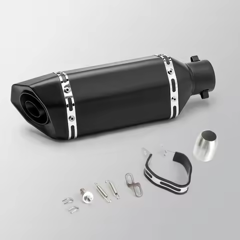 51mm Universal modified silencer for motorcycle exhaust pipe with DB Killer for MT07 MT09 MT03 Z900