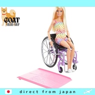 【From Japan】 Barbie Barbie Fashionista Colorful Romper with Kurumi Chair / Appeared in the movie "Ba