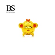 BS Jewellery 999.9 Pure Gold Zodiac Monkey Charm - B612I