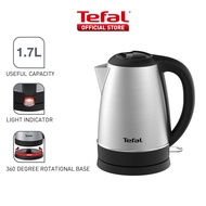 Tefal Handy Stainless Steel Electric Kettle 1.7L KI800D – SUS304, Concealed heating element, 360 deg
