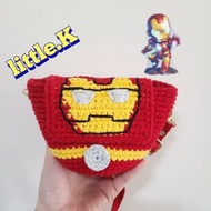 iron man 鈎織袋 全人手做 迪士尼 畢業旅行 幼稚園 生日禮物