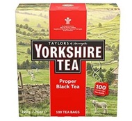 Yorkshire 英式紅茶 2.2gx100包 此日期前最佳：2028年02月底 (平行進口)