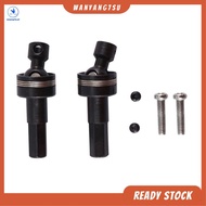[wanyang7su.ph] 2Pcs Metal Front Axle Universal CVD Drive Shaft 5Mm Hex for  C14 C24 B14 B24 B36 MN 